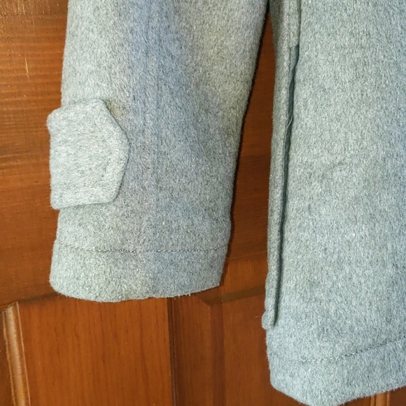 EUC Wool Blend Toggle Pea Coat XS - Picture 6 of 10